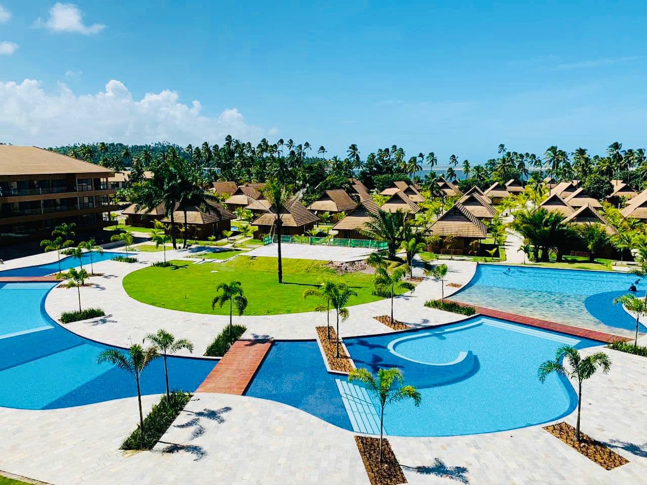 Flat com 01 quarto no Eco Resort Praia dos Carneiros 